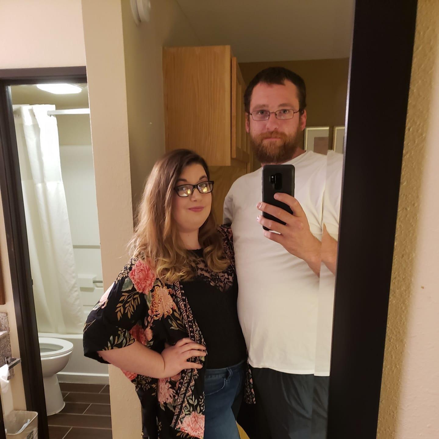 Right before we went to go see our favorite band, A Day to Remember