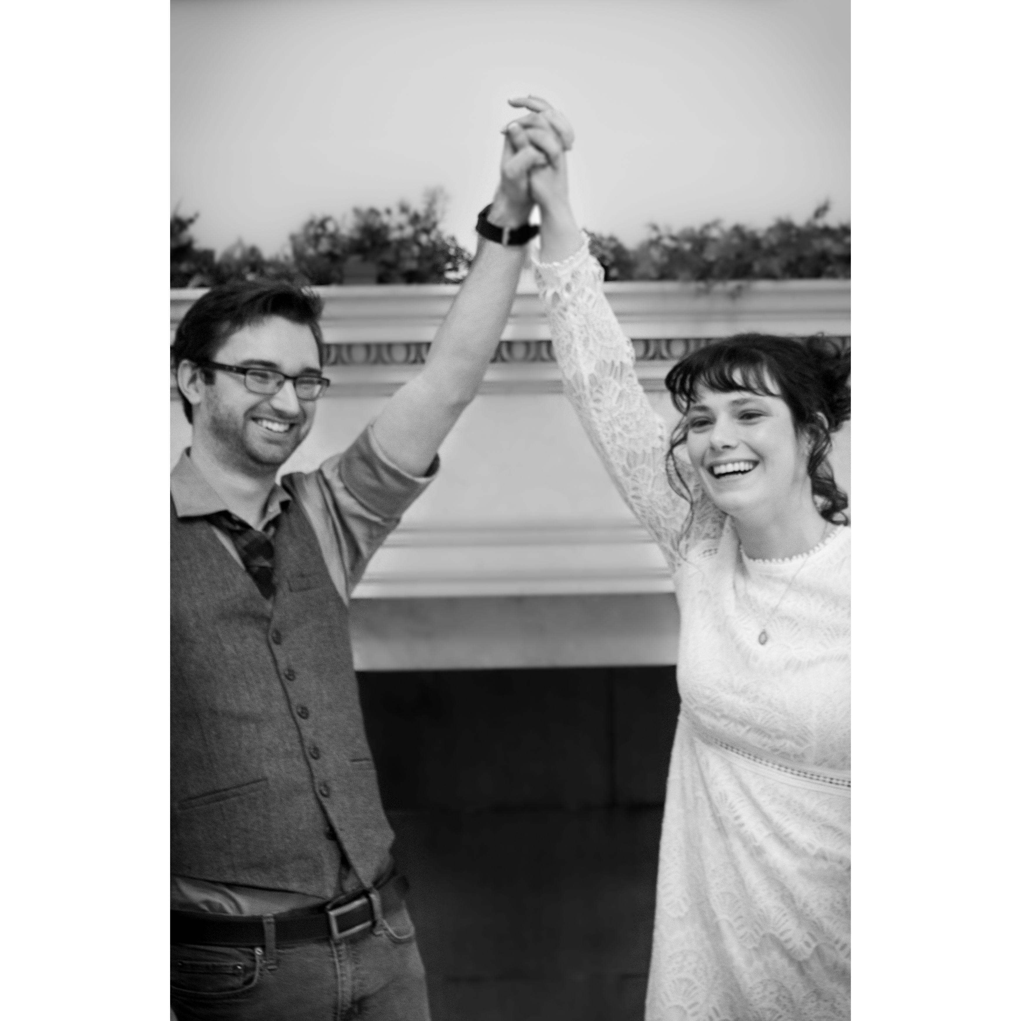 We did it! We got married!