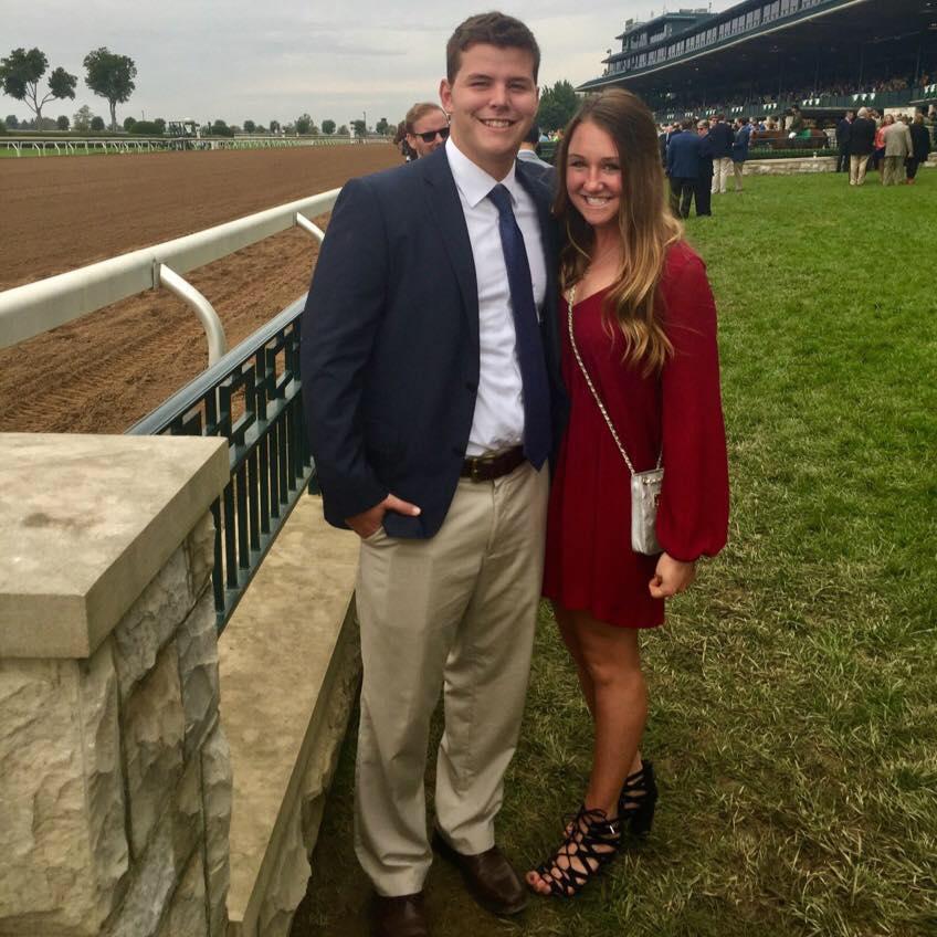 Keeneland with the Hughes fam