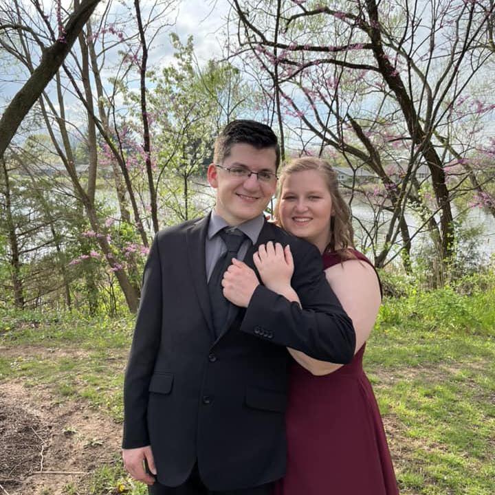 Our first dance together