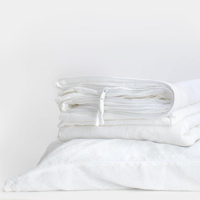 Vintage Linen Duvet Cover by Matteo