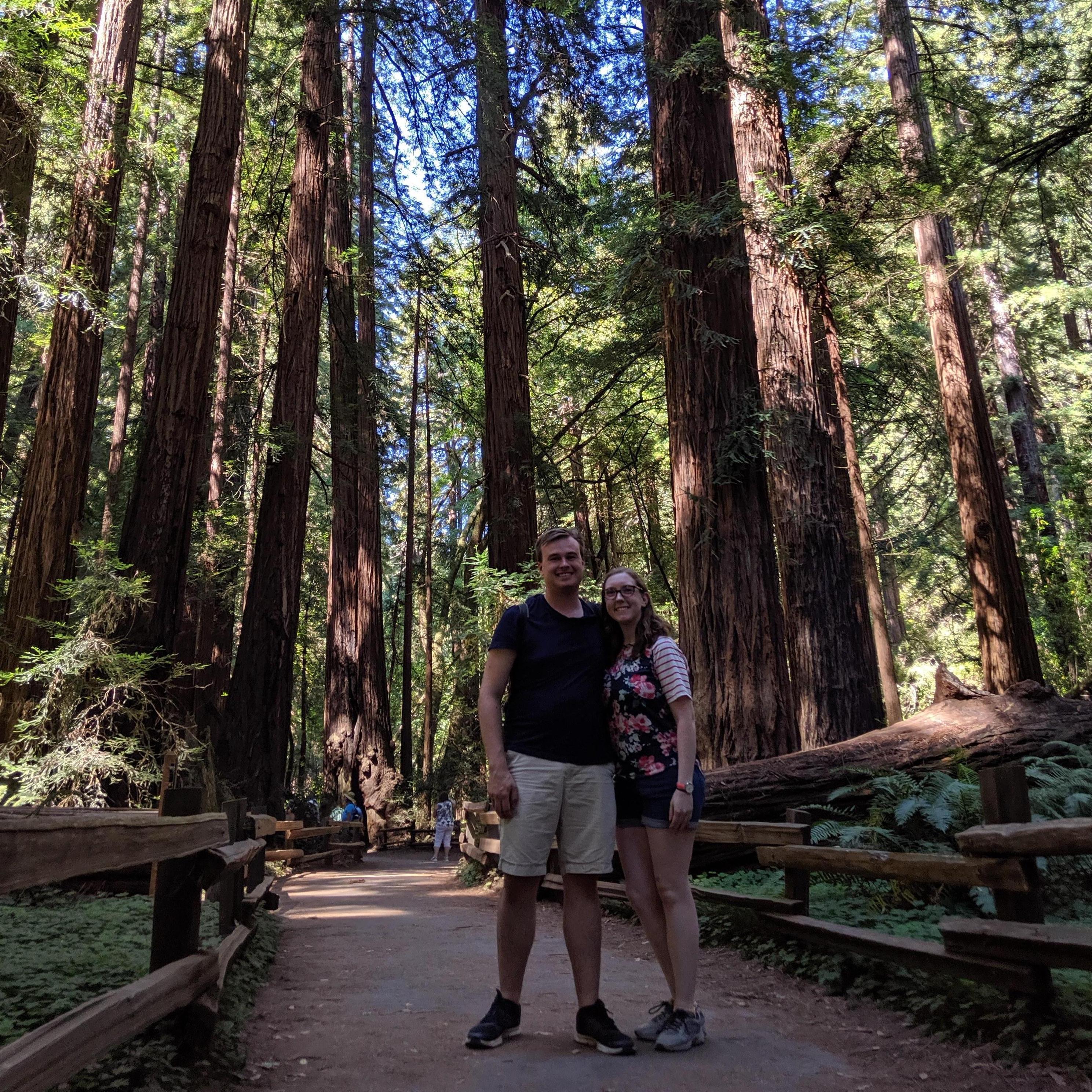 Tommy and Lindsey in San Fransisco