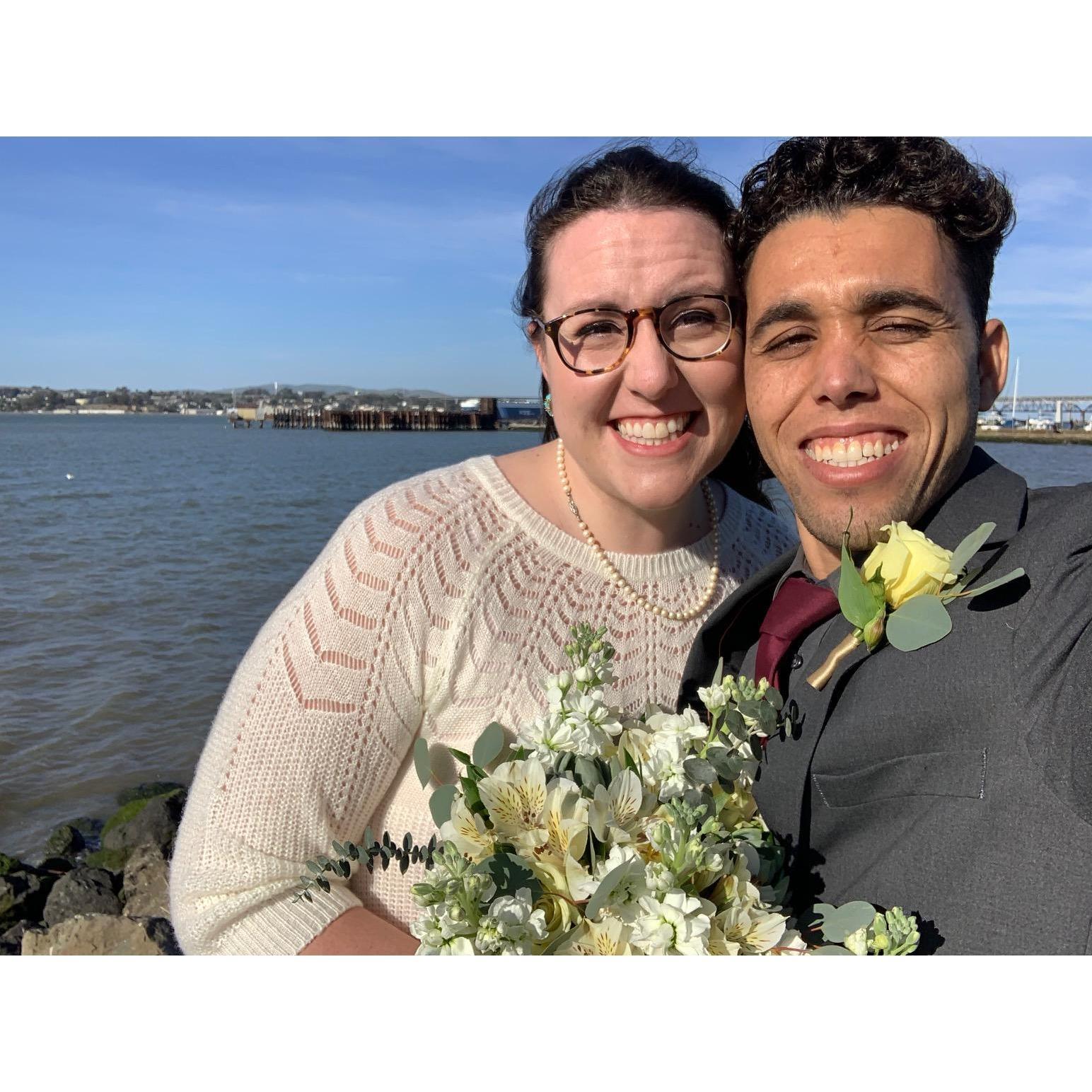 After our marriage on February 26, 2021.