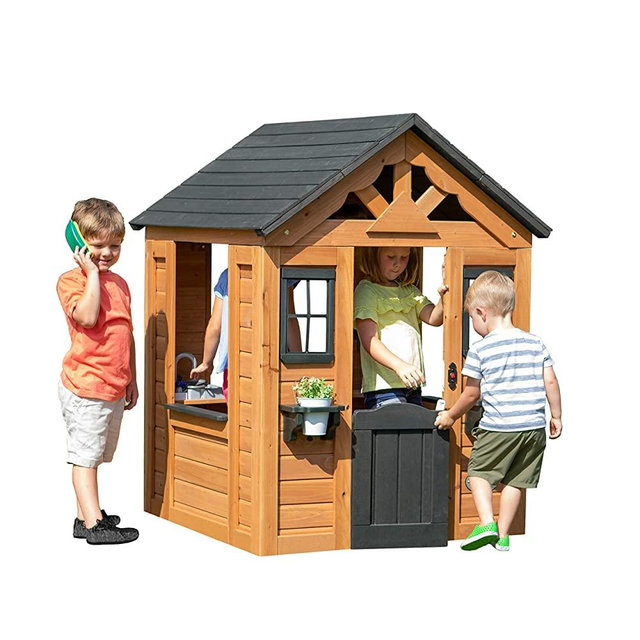 Backyard Discovery Sweetwater All Cedar Wooden Playhouse