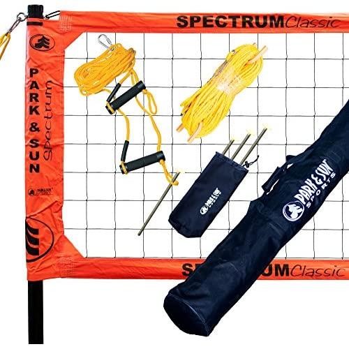 Park & Sun Sports Spectrum Classic: Portable Professional Outdoor Volleyball Net System