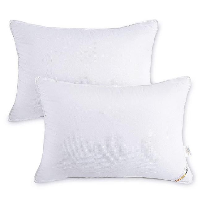 HARBOREST Bed Pillows for Sleeping 2 Pack - Luxury Plush Down Alternative Pillows King Size Pillows Hotel Collection Pillows, 20 x 36 Inches
