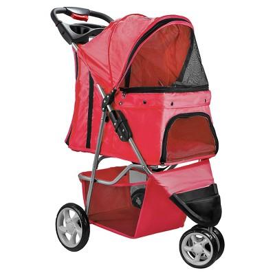 Oxgord Paws & Pals 3-Wheel Jogger Pet Stroller