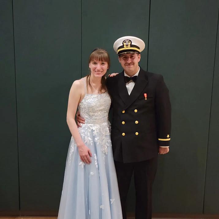 Our first Navy Ball together in Brunswick, Maine