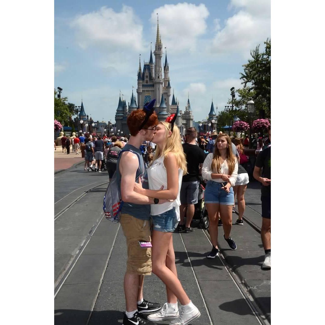 First trip to Disney World together. Senior Trip 2017