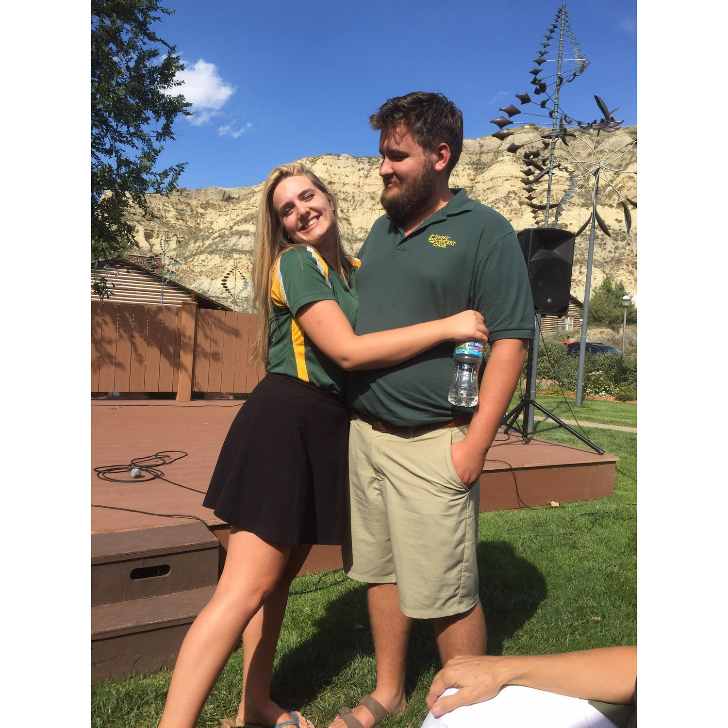 08.27..16 - BisonArts Singers performance at the Medora Musical! We spent a lot of time traveling and singing together, and Medora was always our favorite stop.