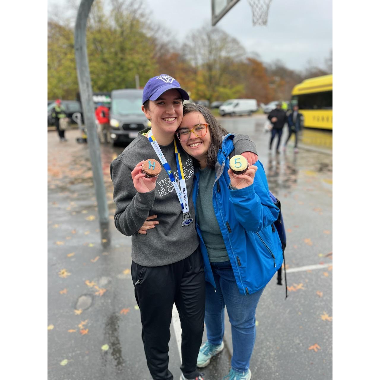 Half marathon cupcakes! Fall 2023