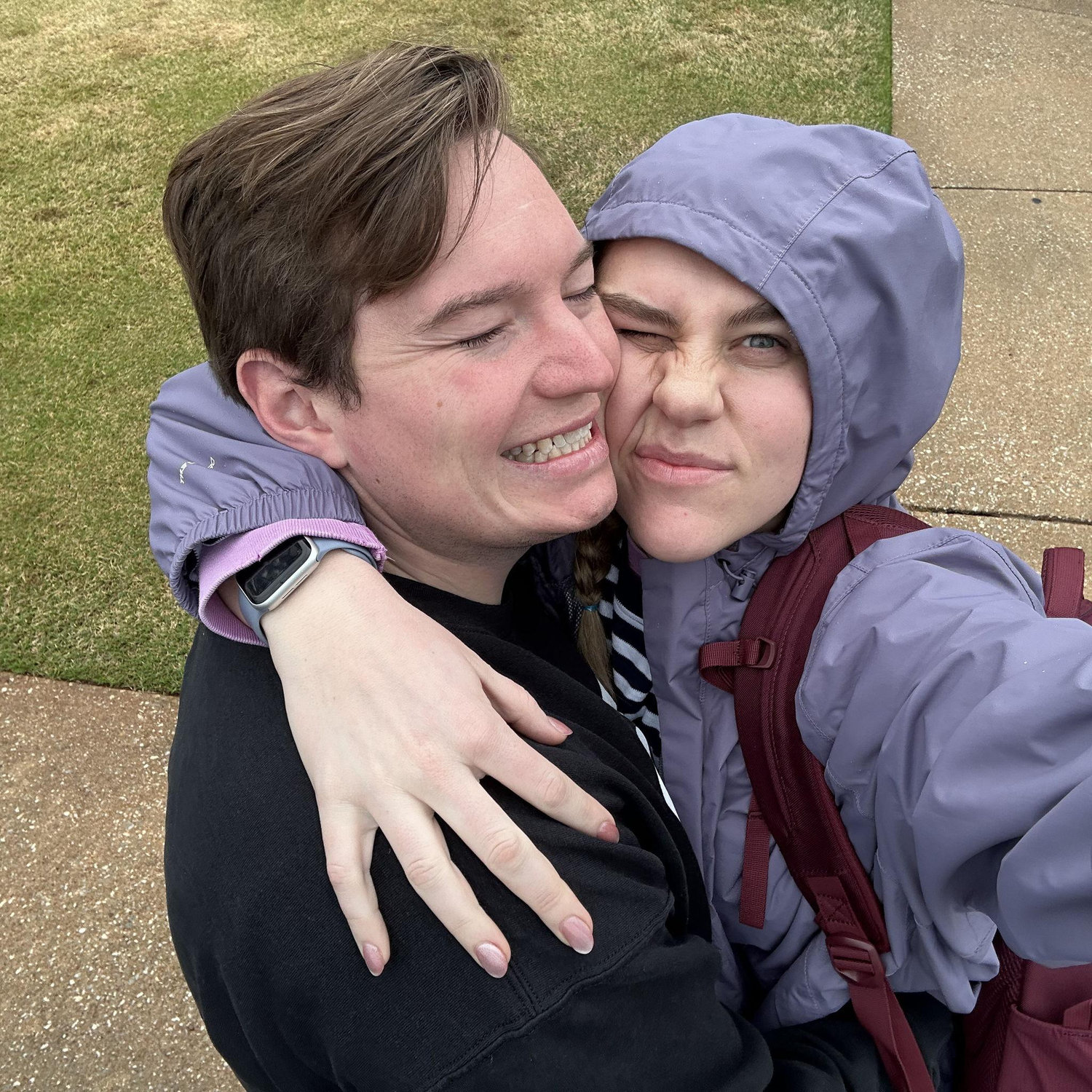 Took this after our first time at church in Alabama
