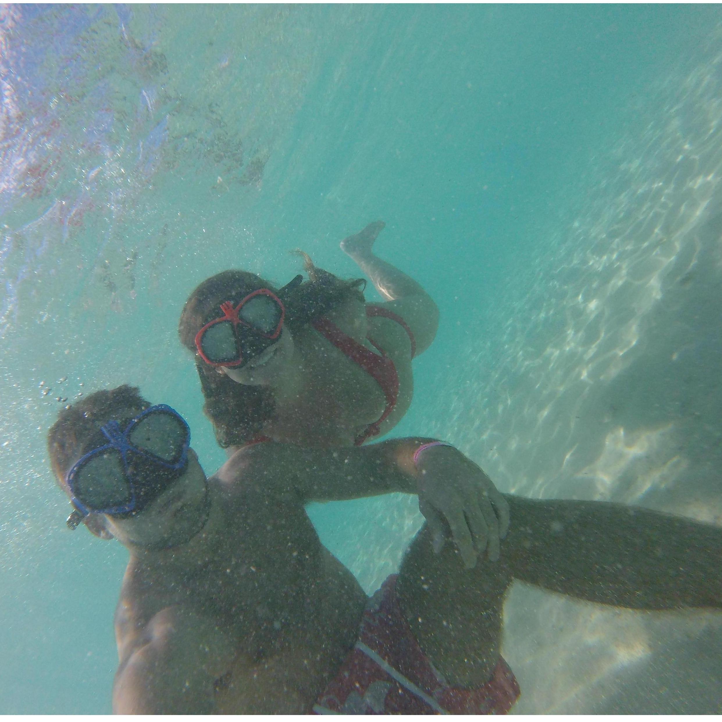 Snorkeling in Nassau!