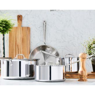 All-Clad Stainless Steel 7-Piece Cookware Set - 100% Exclusive