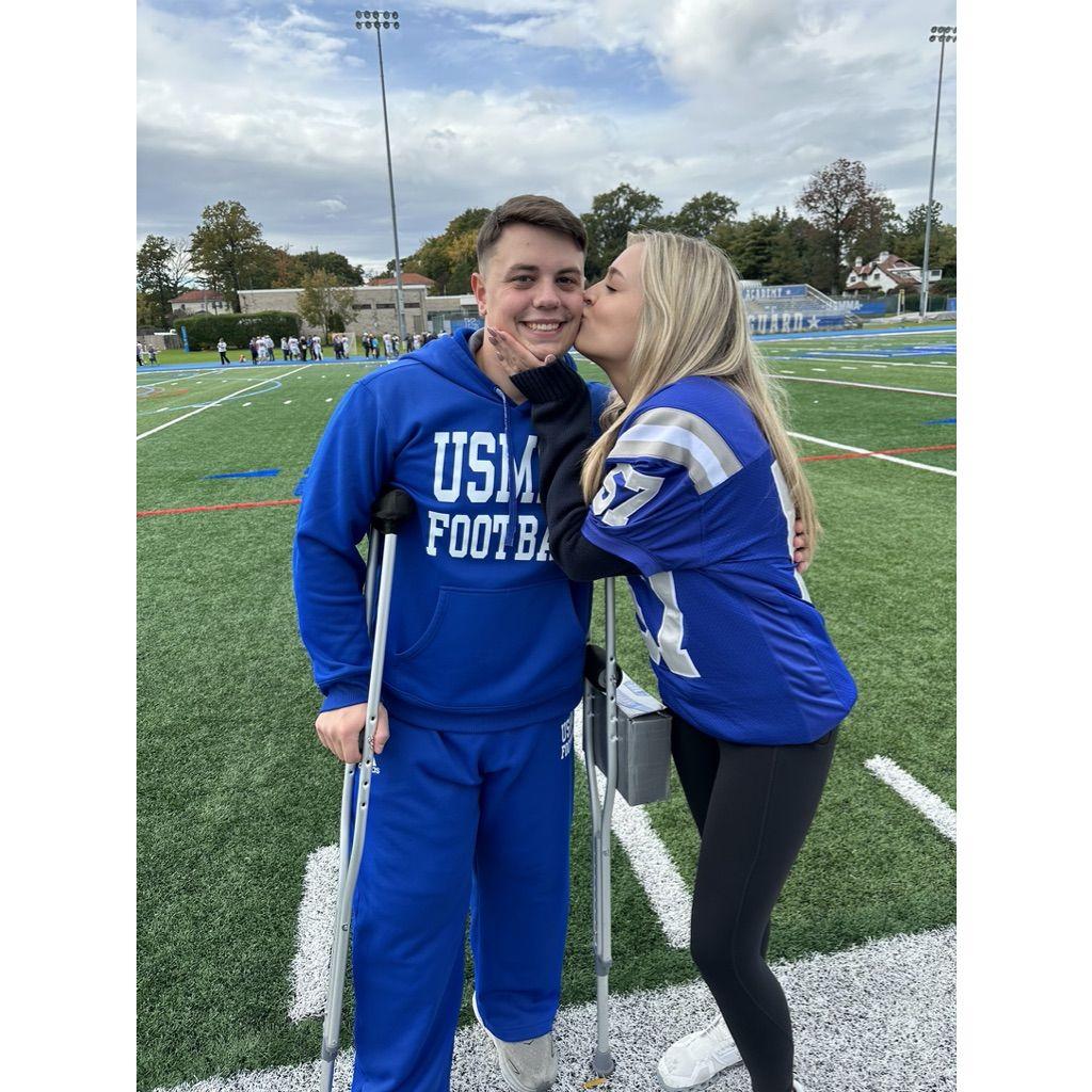 10/21/23 Senior Day for injured Alex