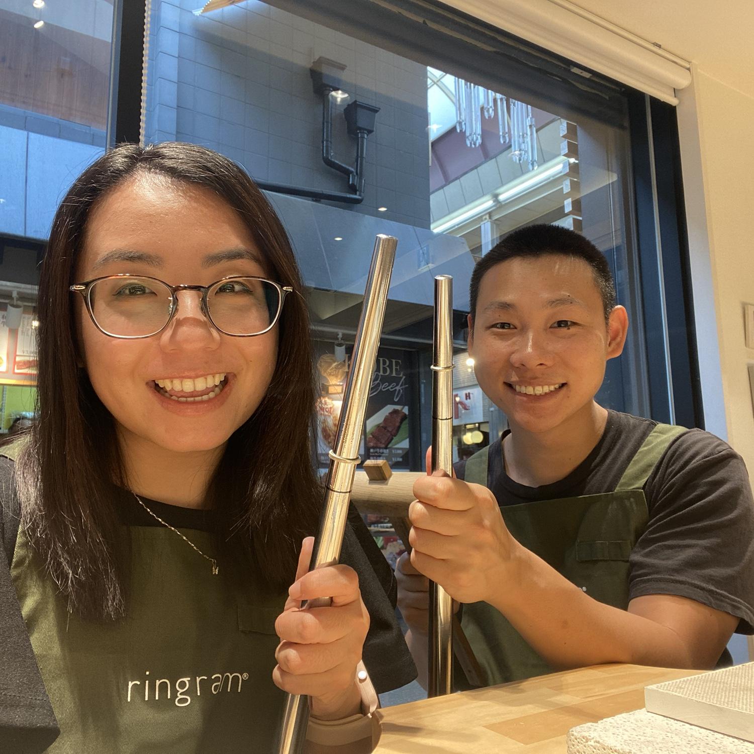 Making promise rings in Kyoto