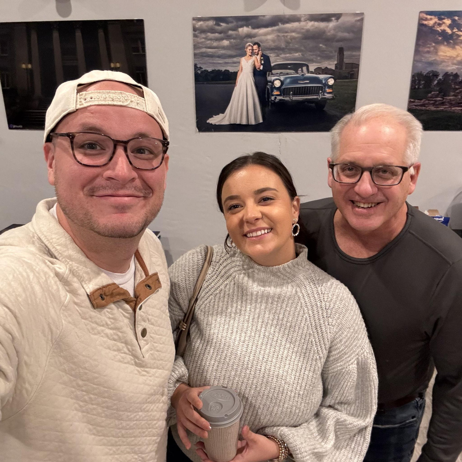 The day we booked our photographer - with the best, John Wirick!