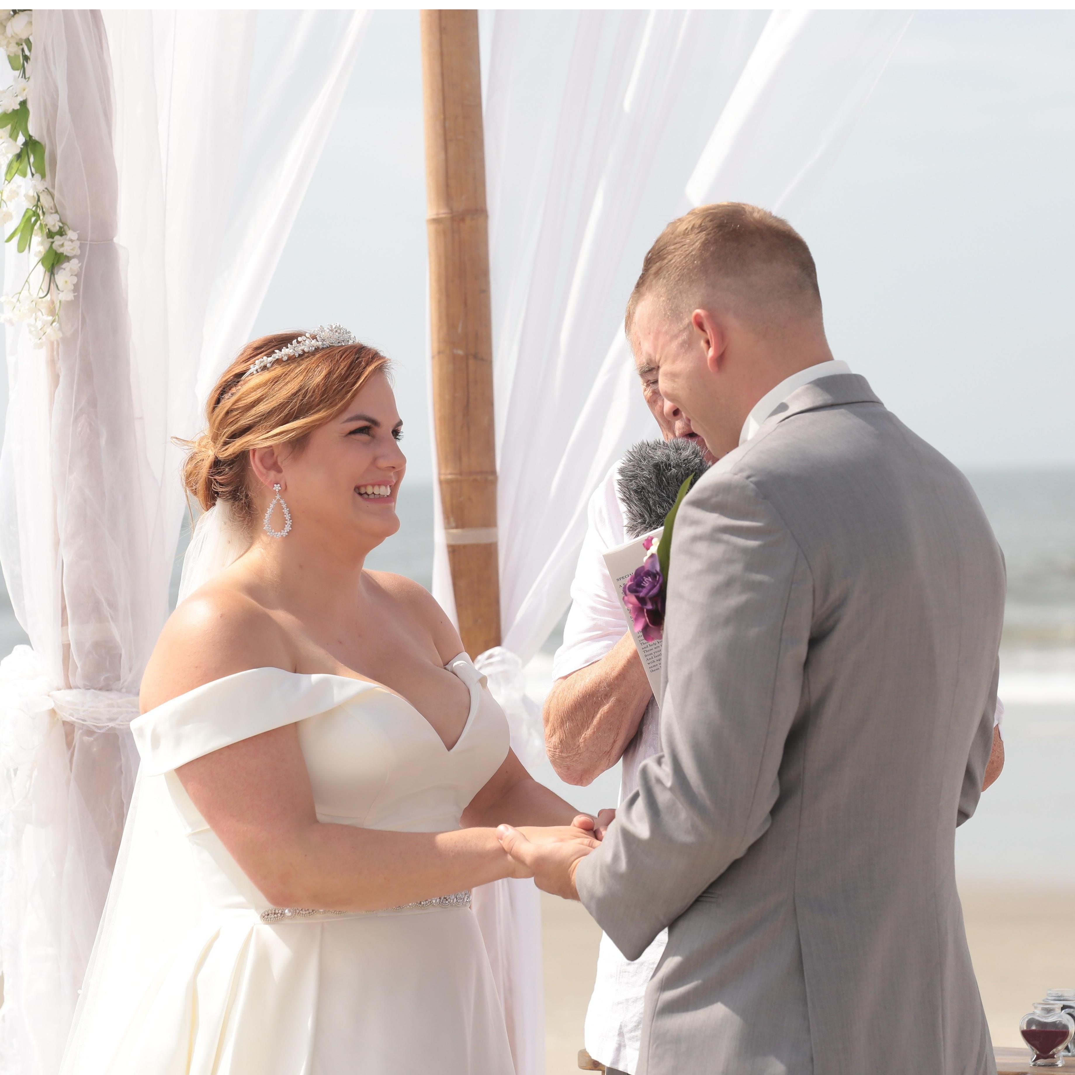 During the ceremony