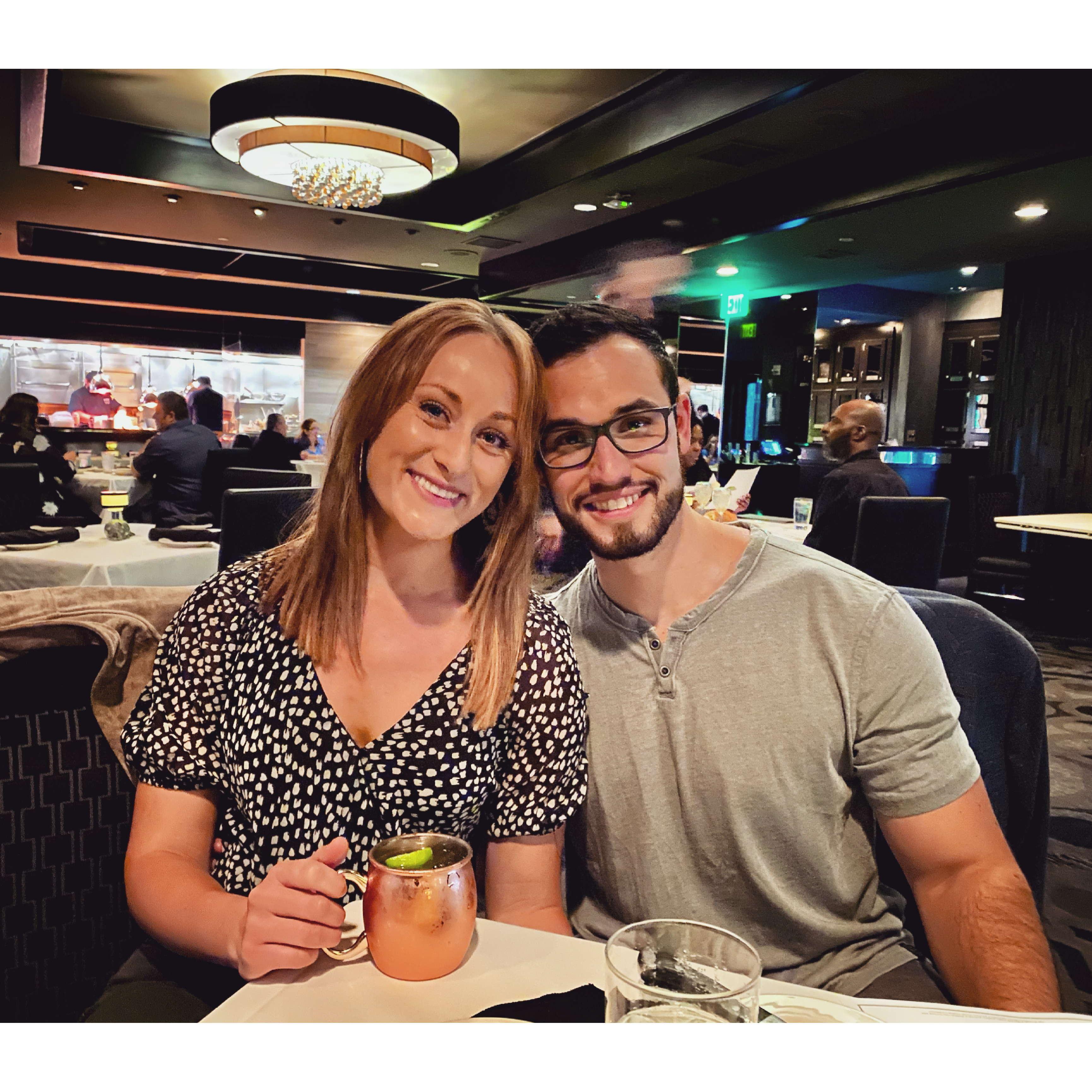 Our 1st time to Morton's.