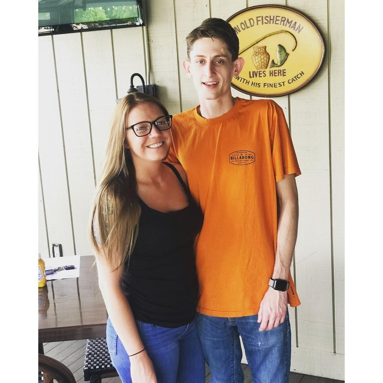 Mom and dad had a day out!