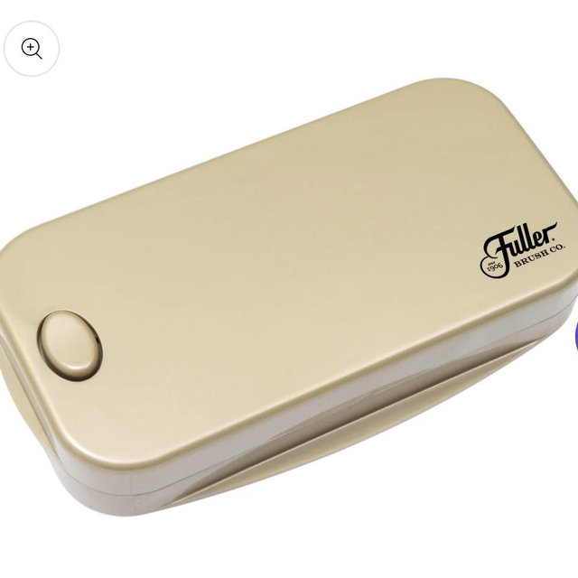 Fuller Brush Premium Table Tidy Handheld Table Sweeper in Gold