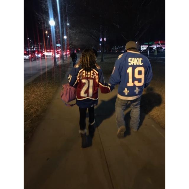 Our 1st Avs game!