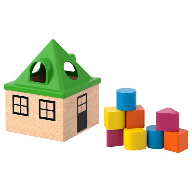 MULA                              Shape sorter, multicolor