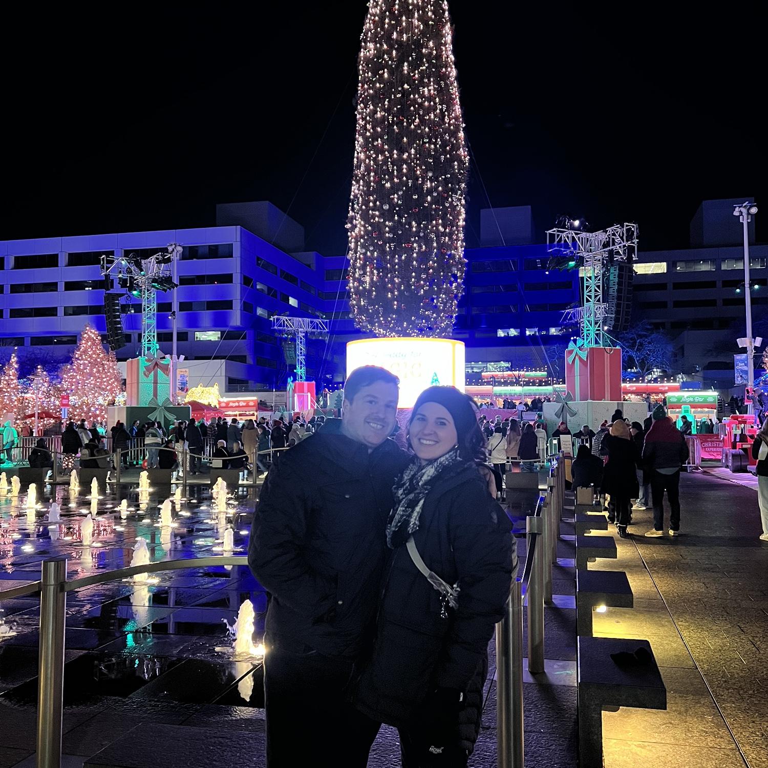 Enjoying one of the most magical times of year in Kansas City!