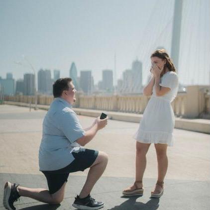 She said YES!!