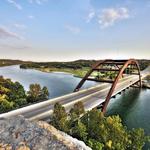 Picnic at Pennybacker Bridge Overlook