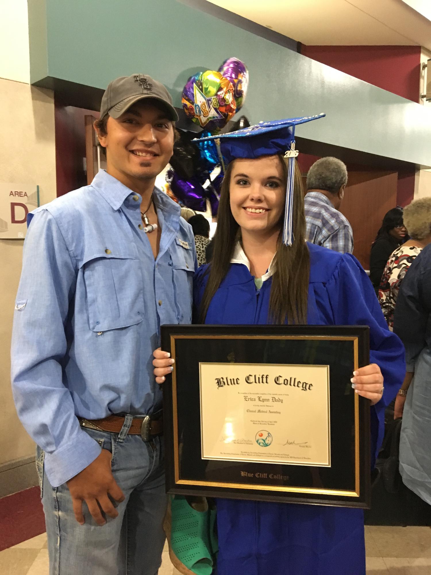 Erica’s College Graduation