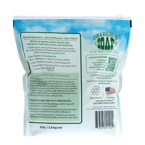 Charlie's Soap Powder Laundry Detergent - 128oz