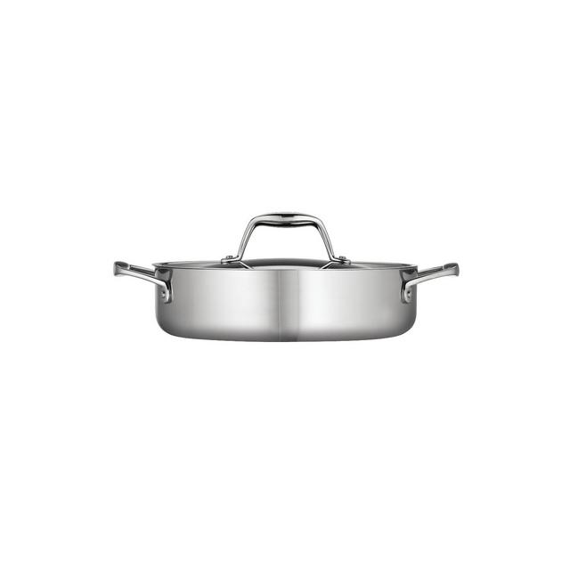 Tramontina Gourmet 2.5qt Enameled Cast Iron Sauce Pan With Lid Red : Target