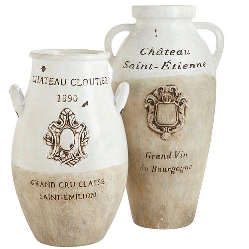Chateau Urn Vases