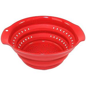 Squish™ 4-Quart Collapsible Colander in Gray