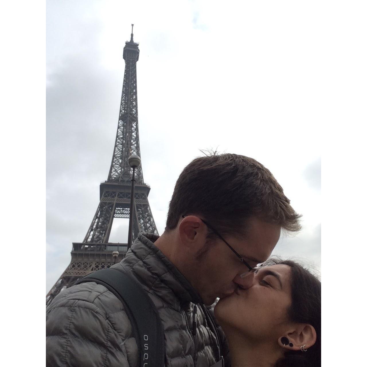 Paris - I suppose this kissy photo is decent