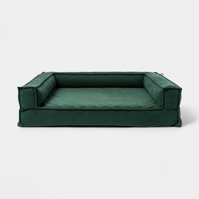 Sofa Bolster Dog Bed - L - Pine - Boots & Barkley™