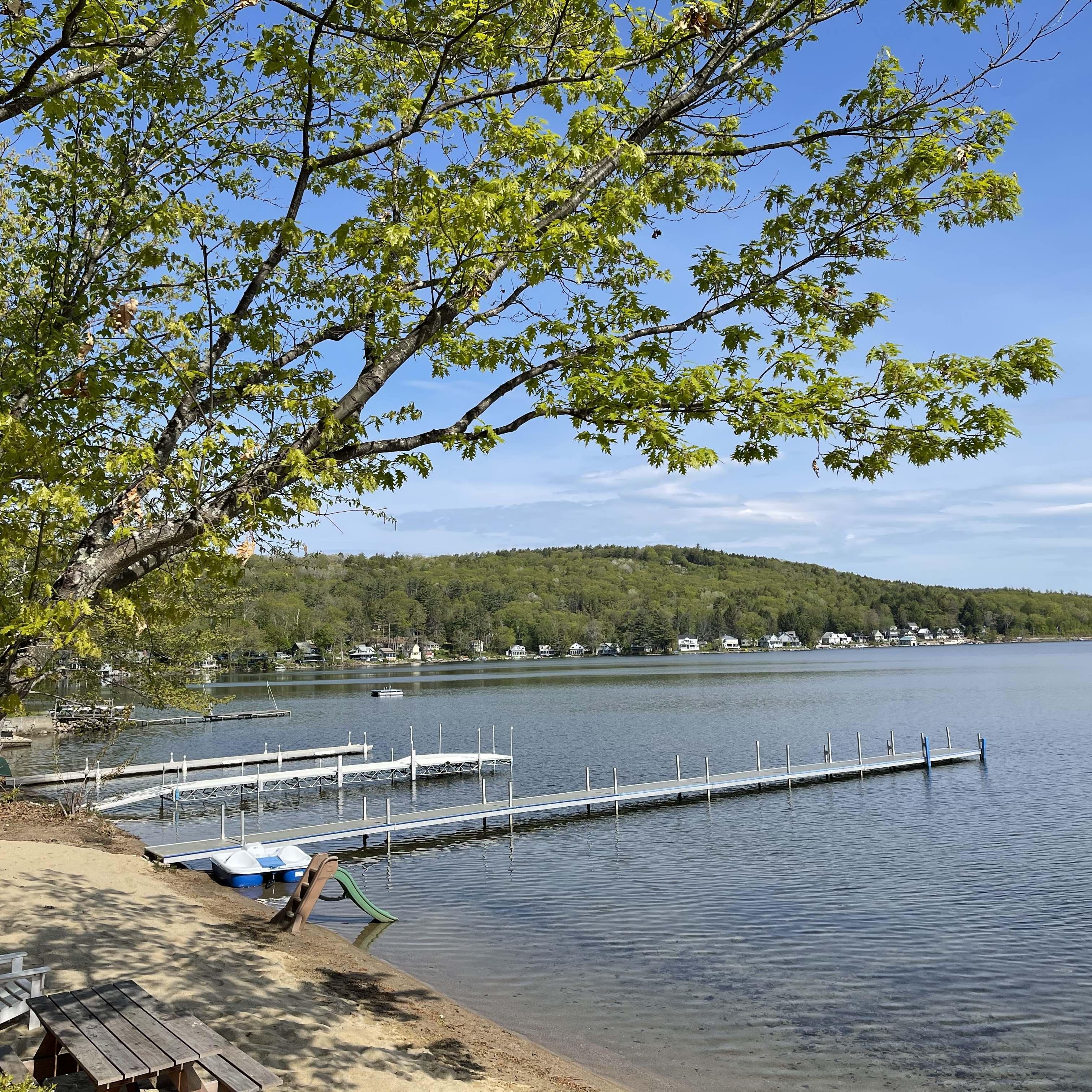 Lake Spofford in New Hampshire.  The Ruby family vacation there every year.  One of the first places where Marc took Victoria.