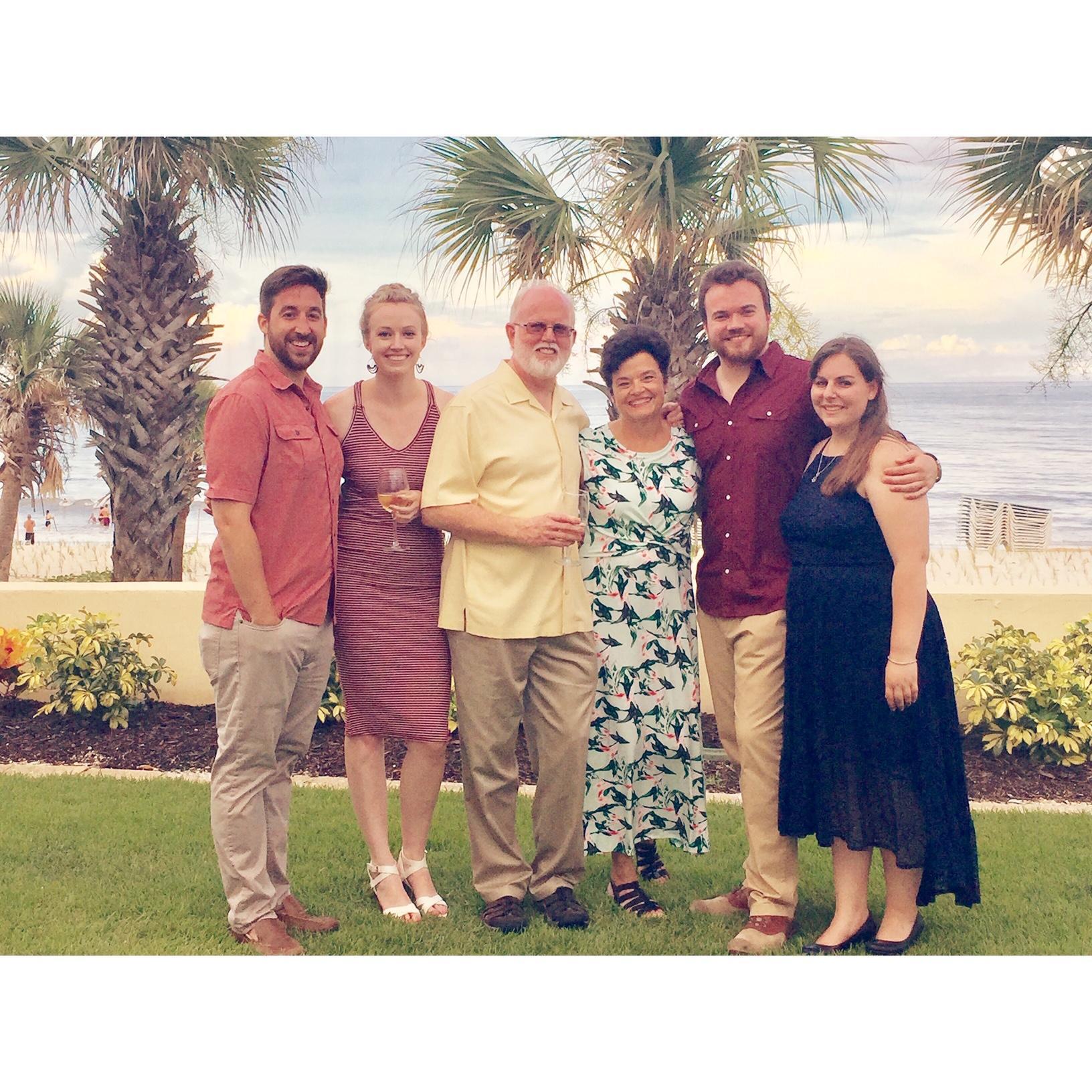 Loving the beach views from Haney & Charlie's wedding.