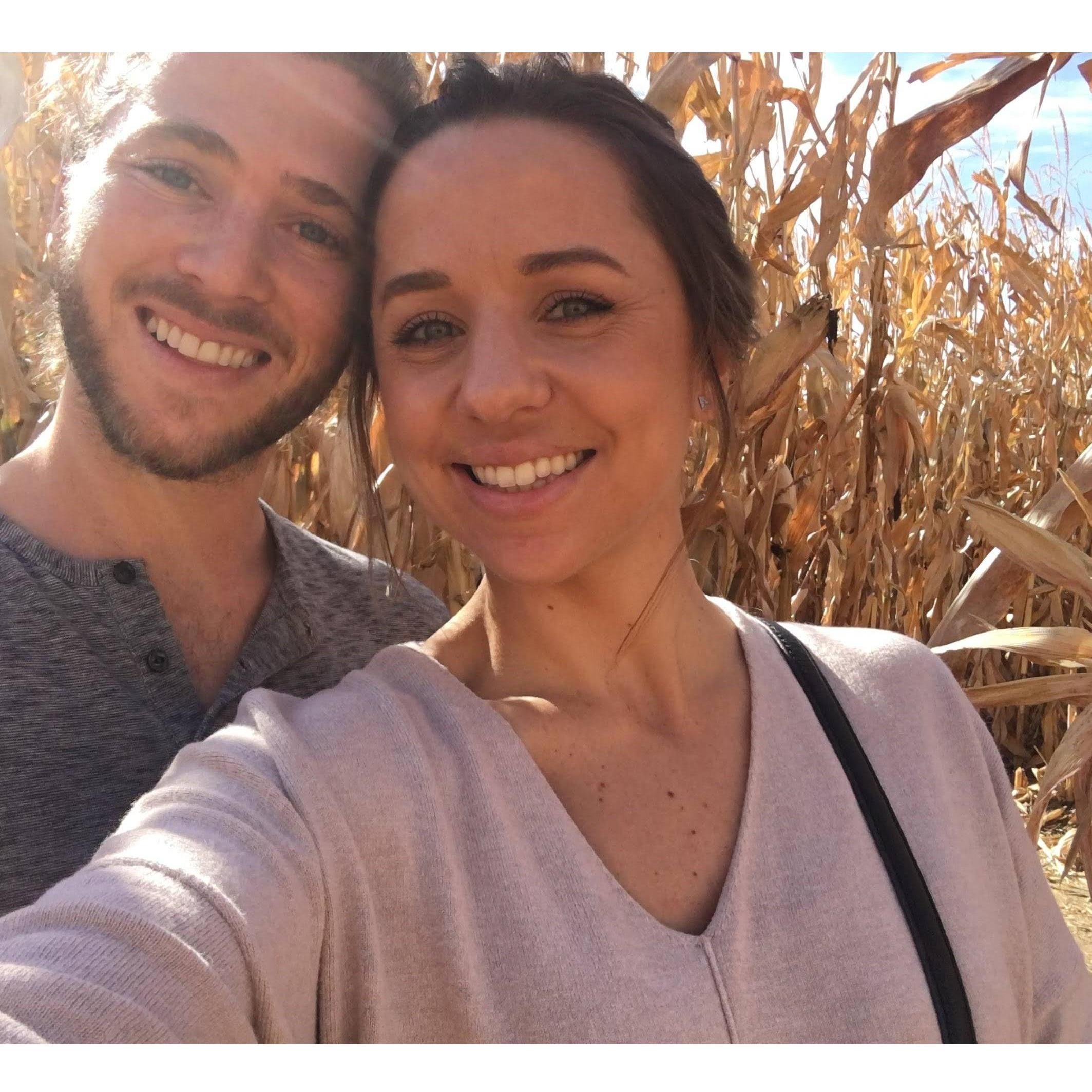 nolan visiting chelsea in boise, idaho for thanksgiving