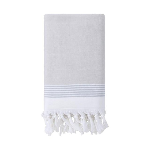 Haven™ Organic Cotton Flatweave Bath Towel in Lunar Rock