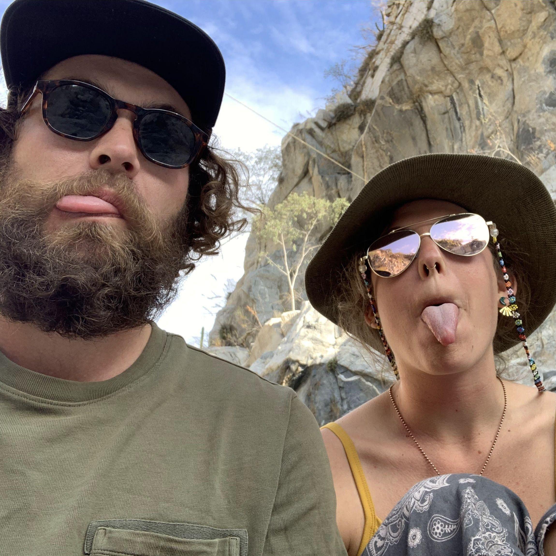 1-2 months into dating, we spent a few weeks in Los Barriles.  Nat studied for her OT exam as Zach worked & kite-boarded. It was a great way to figure out if we'd get sick of each other (we didn't!)