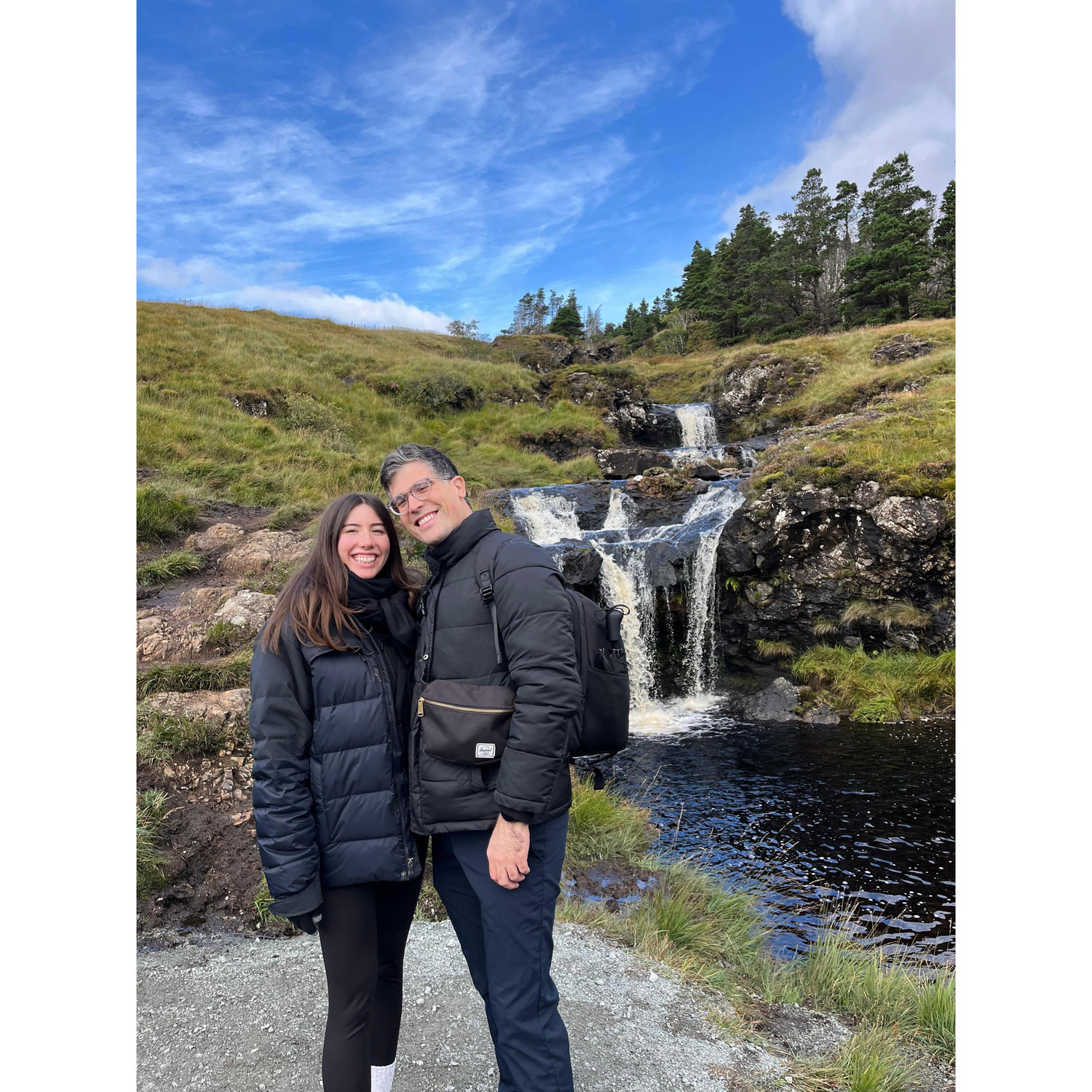 Exploring the Fairy Pools in Scotland