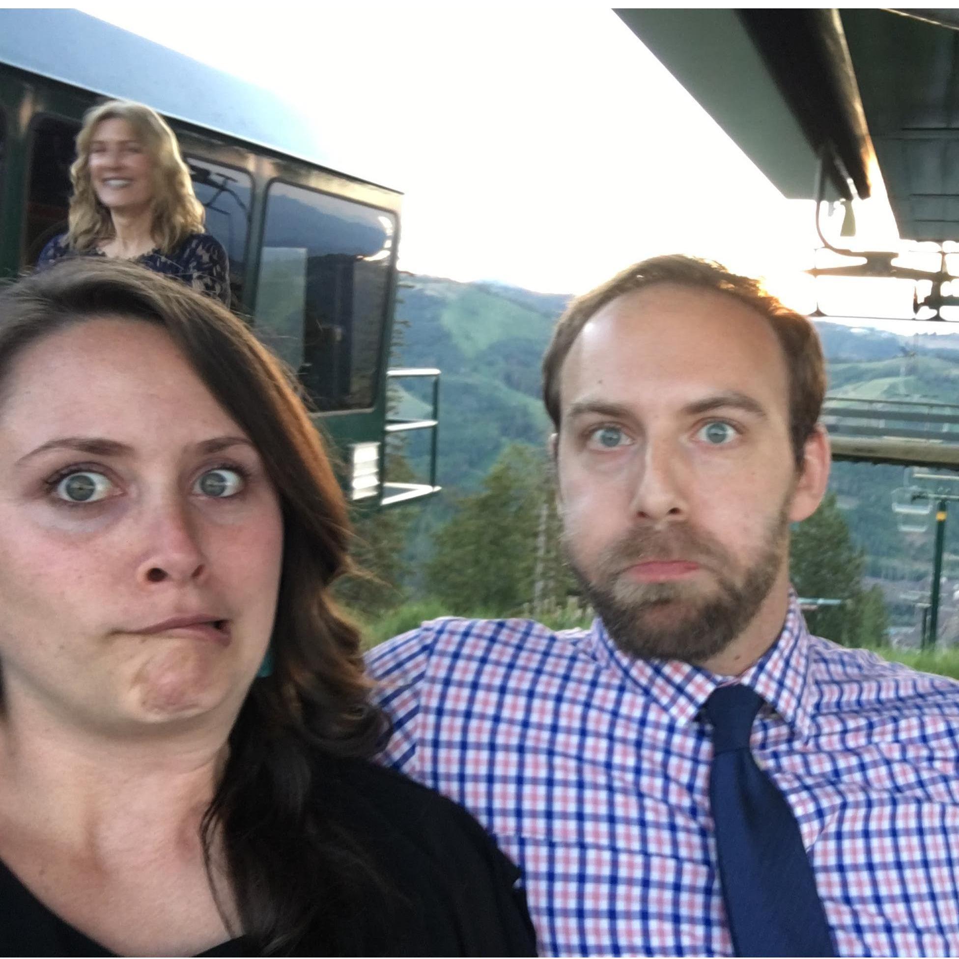 Selfiestyle in Park City, Utah for the fabulous wedding of Nick and Summer in July 2017!