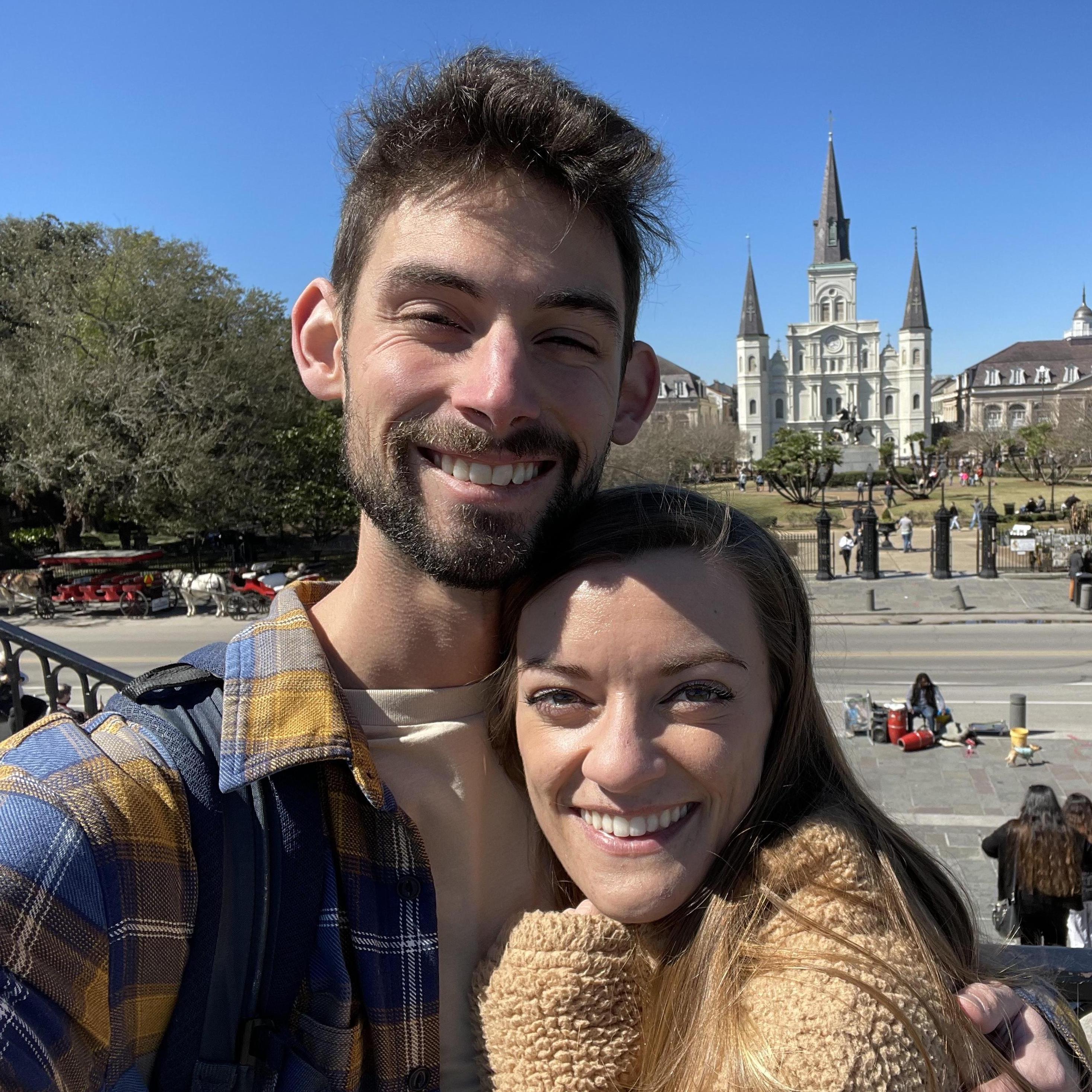 Our first vacation together - New Orleans!