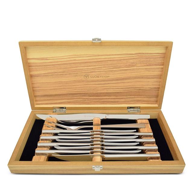 W�sthof 10 Piece Stainless Steel Steak Knife & Carving Set