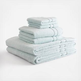 Seaglass Light Aqua Towel 6-Piece Set