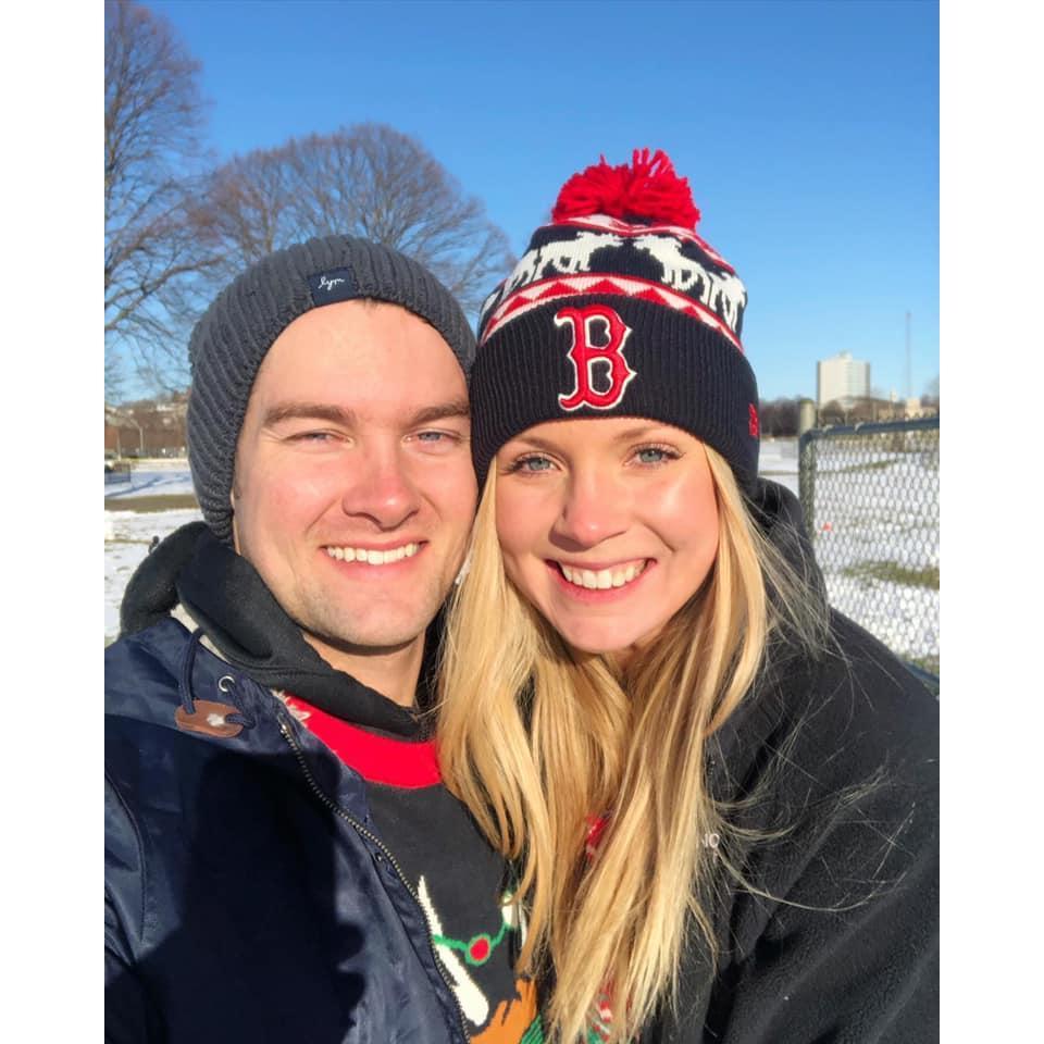 First winter in Boston together, 2019