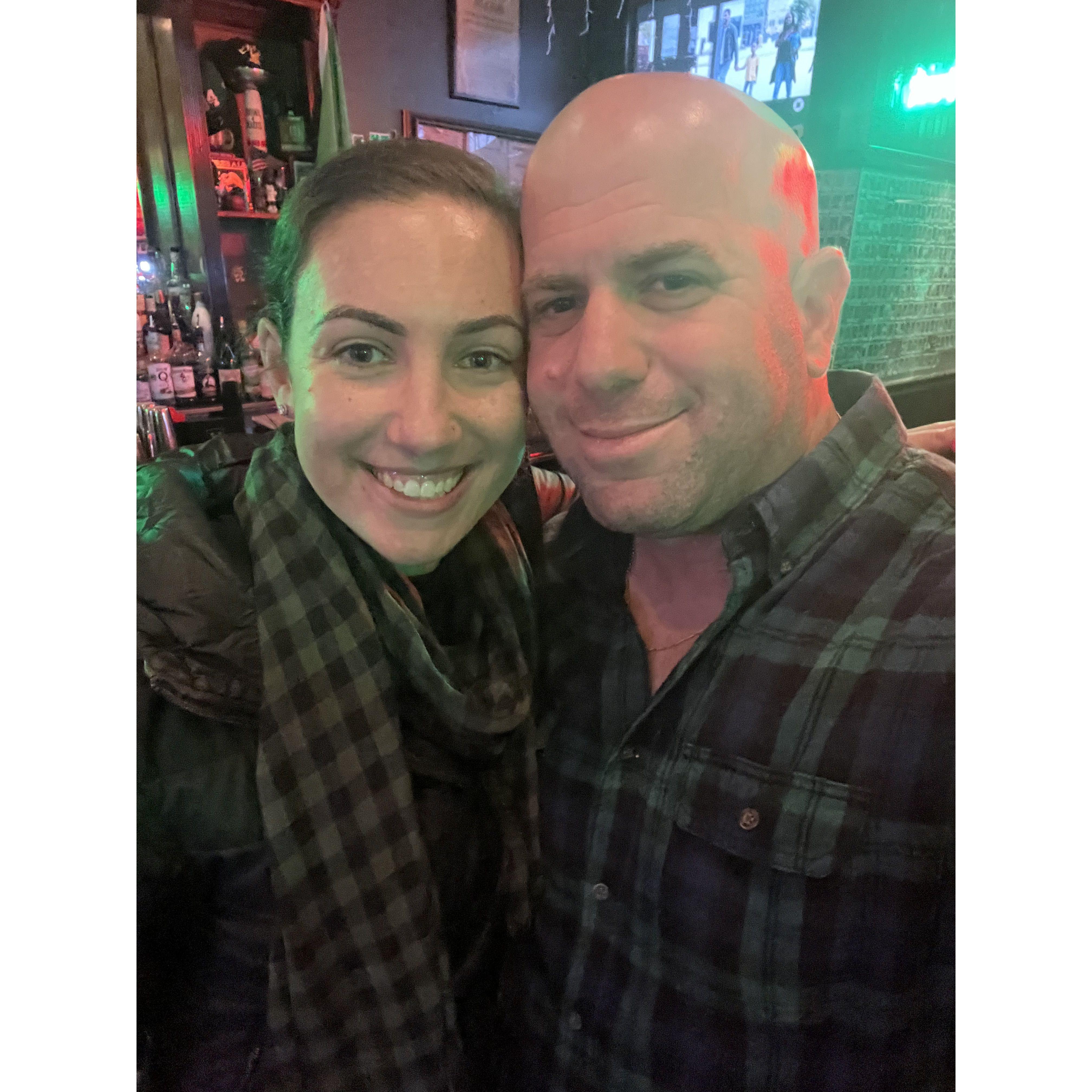 Our first date!