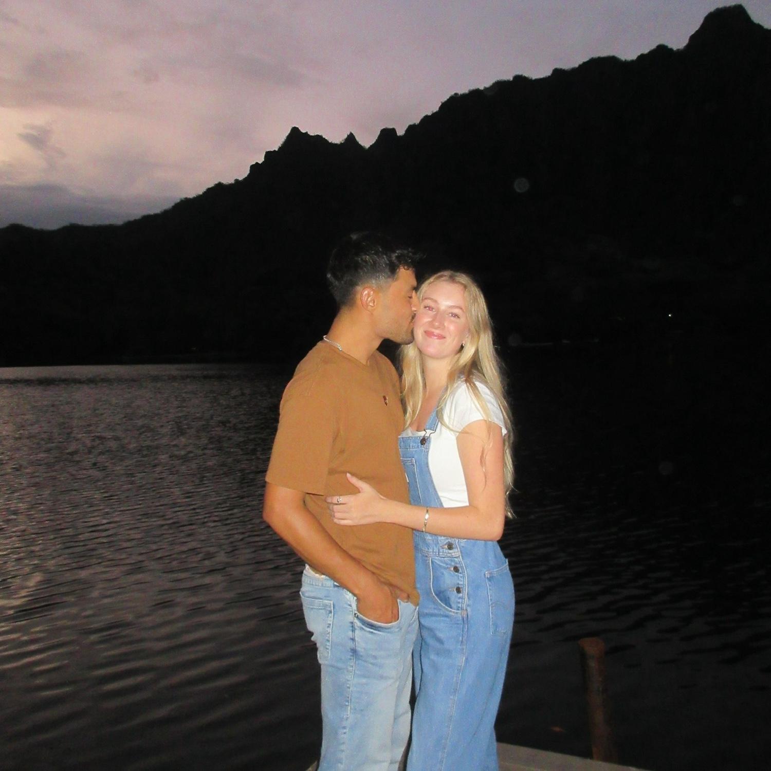 awww so in love...